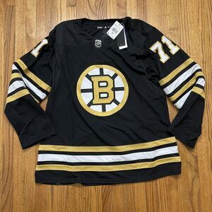 Adidas Boston Bruins Hockey Black Jersey Taylor Hall 100th IM8282 Size 56
